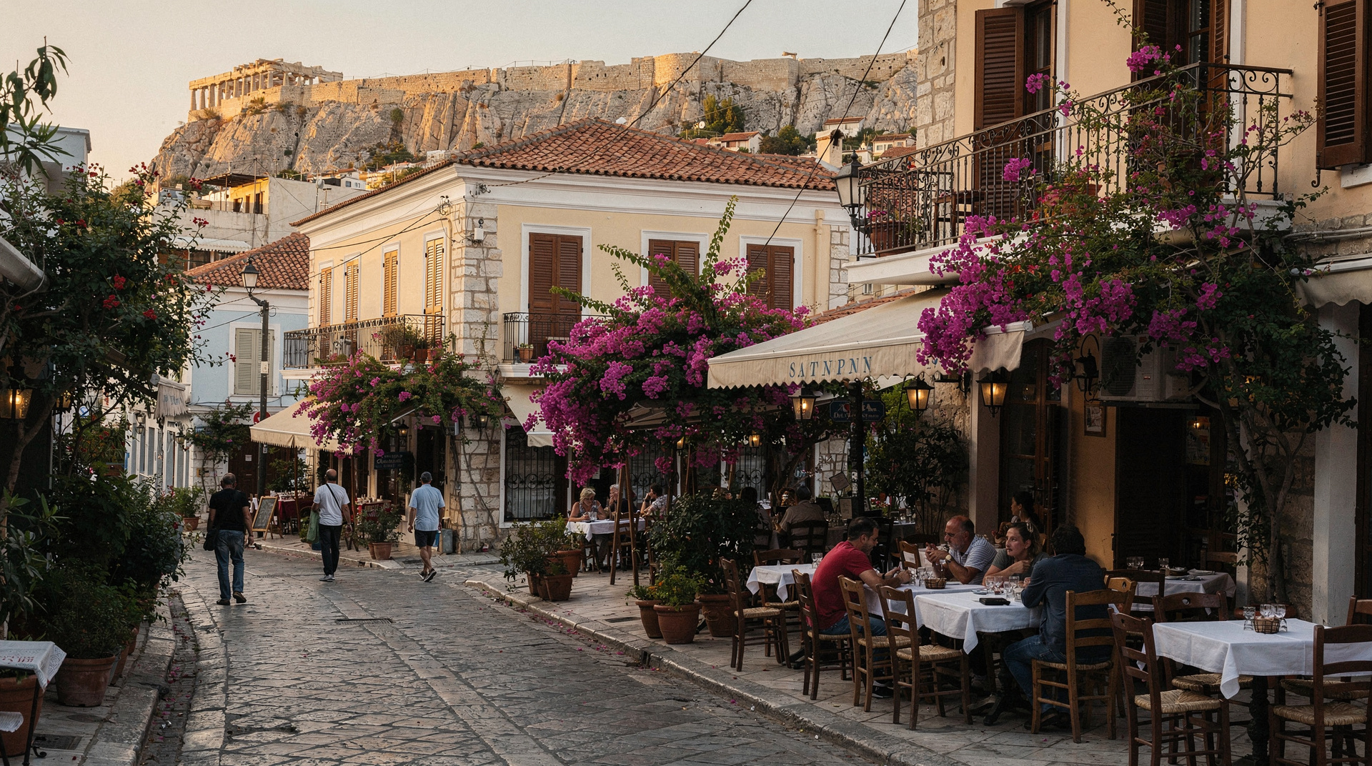 Una giornata perfetta e lenta a Plaka — il quartiere più antico di Atene