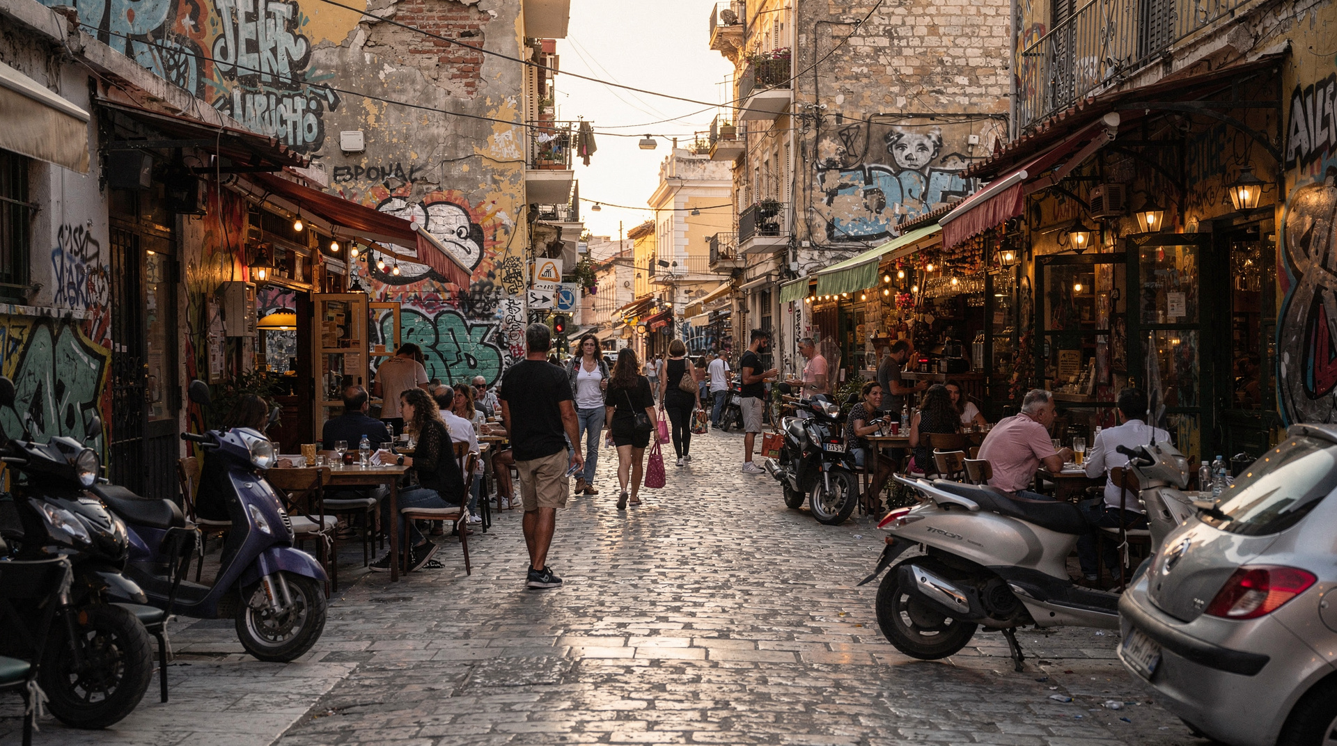 La street art di Psyrri e Metaxourgeio — Atene fuori dai muri