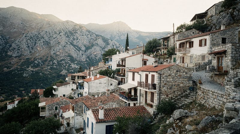 Arachova: il borgo di pietra sopra il Golfo di Corinto