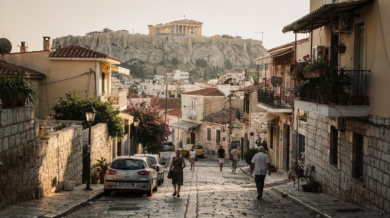 Athene & de Akropolis — het antieke hart
