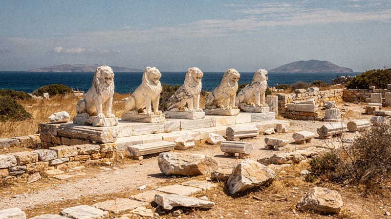 Delos: the sacred uninhabited island, birthplace of Apollo