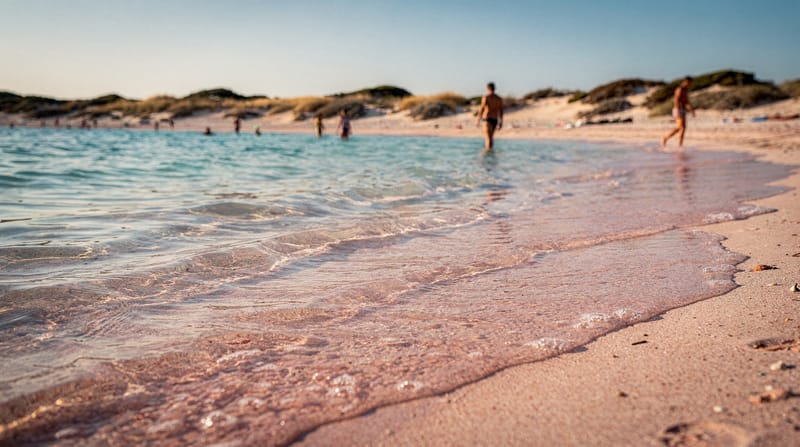 Elafonissi: the pink-sand lagoon at Crete's southwest tip