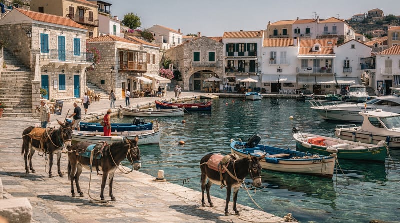 Saronische eilanden — korte ferry vanuit Athene