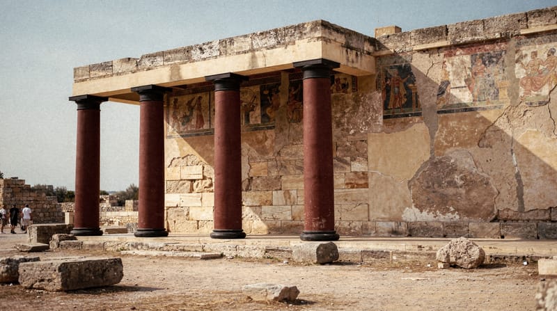 Knossos: the Minoan palace of King Minos and the Labyrinth