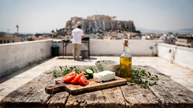 Greek Cooking Class & 3-Course Dinner