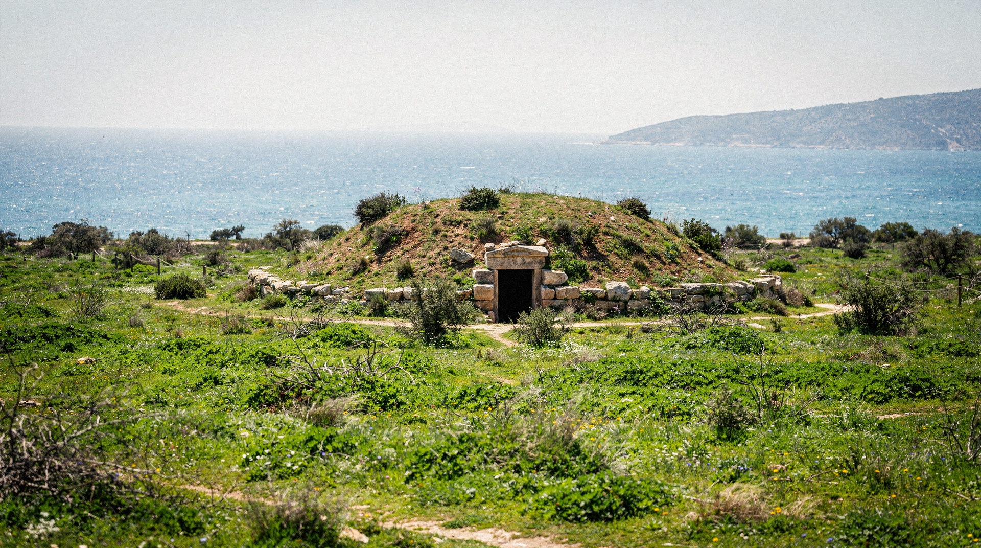 Gita giornaliera a Maratona da Atene: campo di battaglia, museo e spiaggia