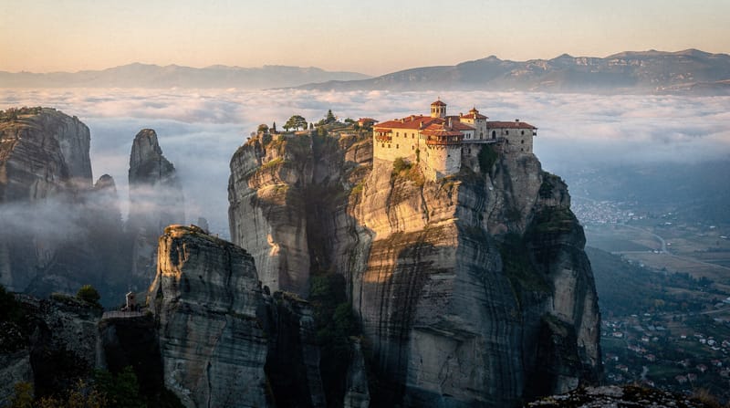 Meteora day trip from Athens: train, tour or car