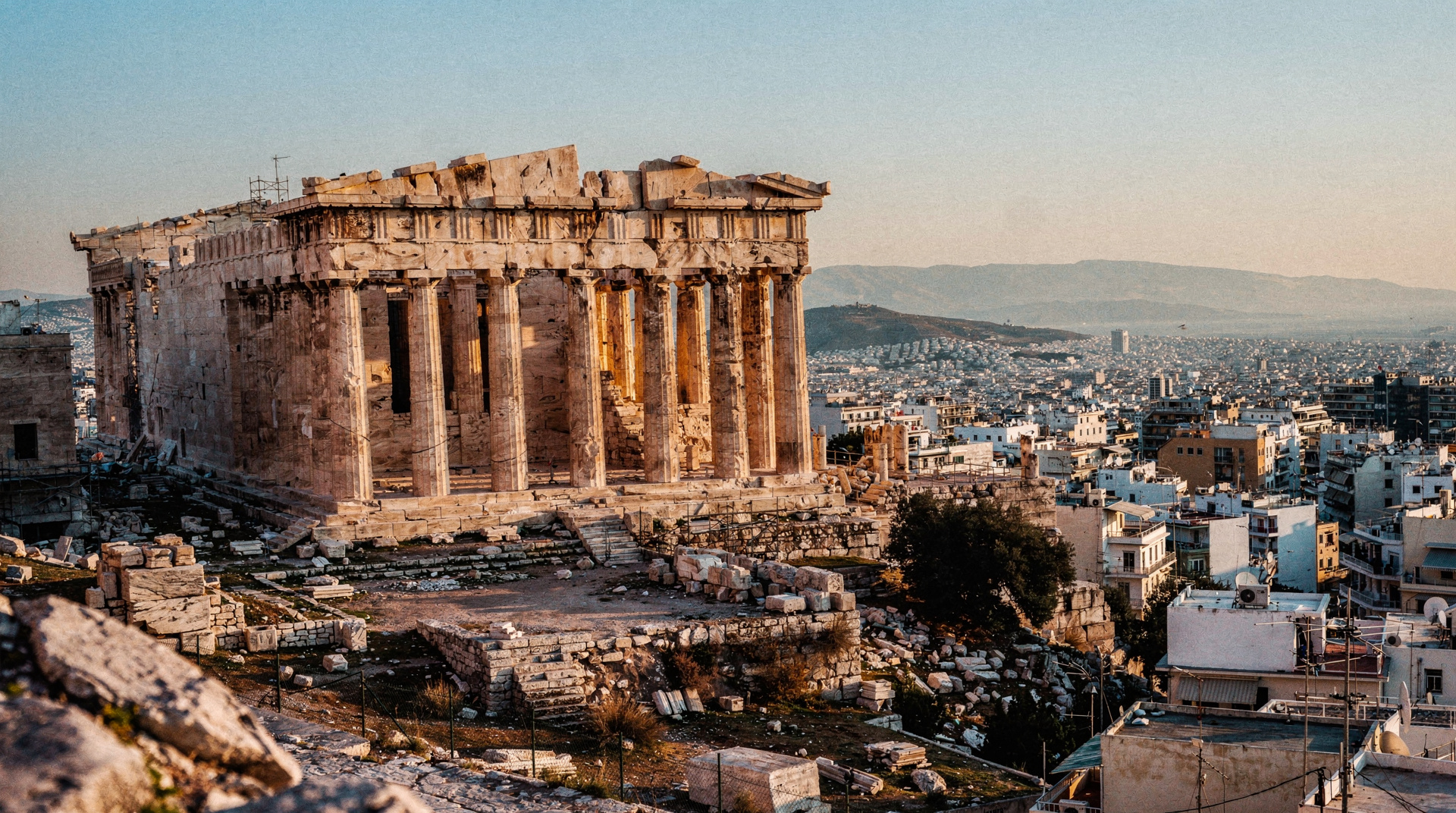 Passeggiata sulla Collina di Filopappo: vedute dell'Acropoli e siti antichi
